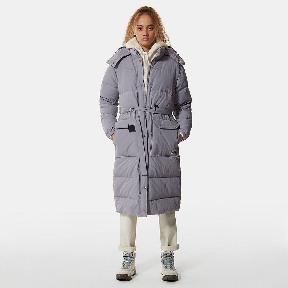 The North Face Parka Womens Australia - The North Face Sierra Long Grey (LIC-685132)